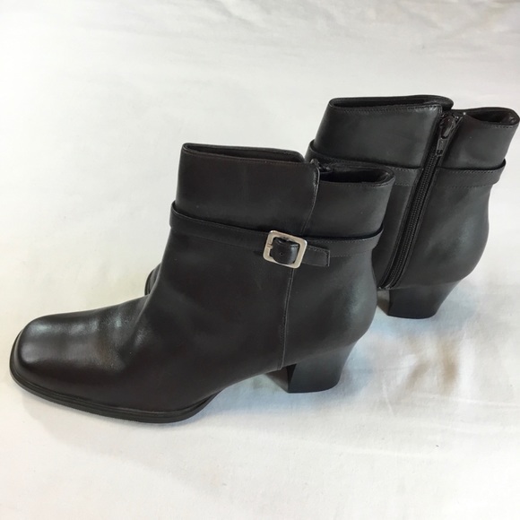 Dark Brown Ankle Booties, Karen Scott, Size 10M, Ankle Boots - Picture 2 of 7